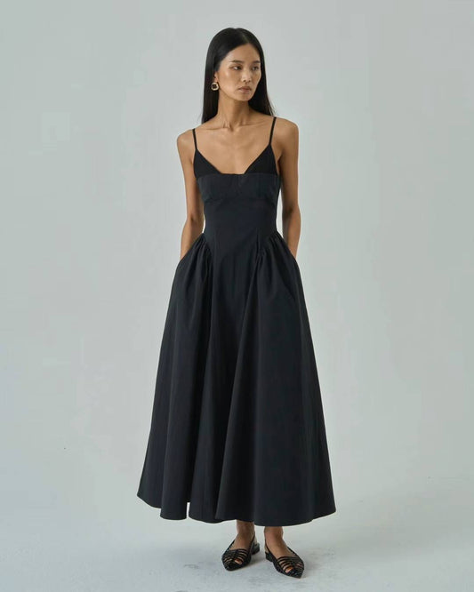 Mila Waisted Midi Dress